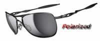 Oakley Crosshair 2012 Lead / Black Iridium Polarized (OO4060-06)